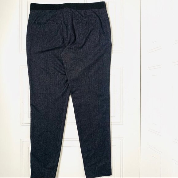 ZARA BLACK PANTS STRAIGHT LEG WOMEN TROUSER SIZE MEDIUM - Picture 3 of 9